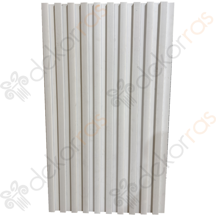 POLİMER LAMBİRİ PANEL BEYAZ LÜKS