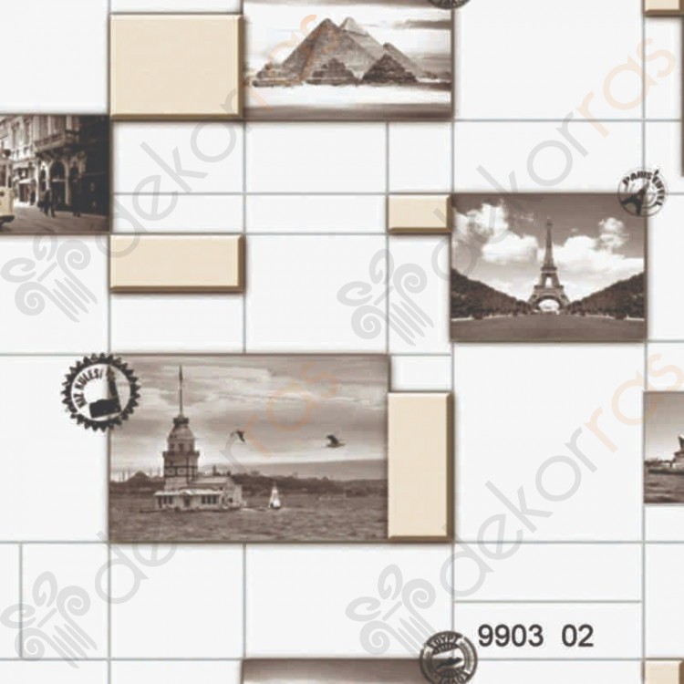 DECOWALL DUVAR KAGIDI VİTORİA 9903-02 DECOWALL DUVAR KAGIDI VİTORİA 9903-02