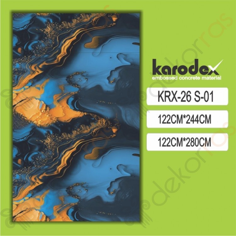 PVC MERMER PANEL KRX 26 S01