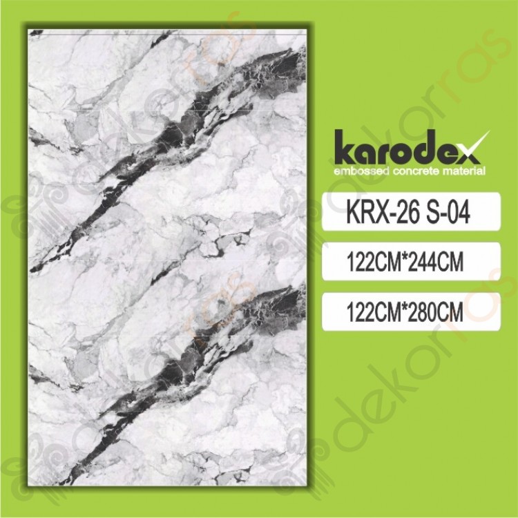 PVC MERMER PANEL KRX 26 S04