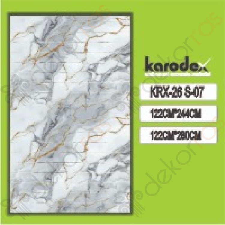 PVC MERMER PANEL KRX 26 S07