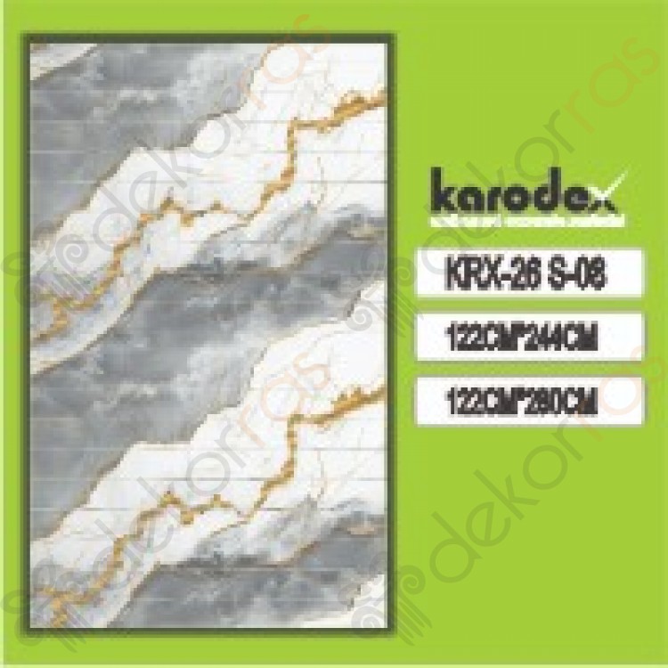 PVC MERMER PANEL KRX 26 S08