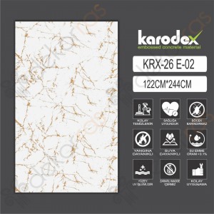 PVC MERMER PANEL KRX 26 E02 122CM-244CM PVC MERMER PANEL KRX 26 E02 122CM-244CM
