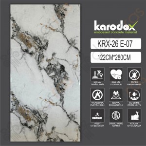 PVC MERMER PANEL KRX 26 E07 122CM-280CM