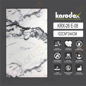 PVC MERMER PANEL KRX 26 E08 122CM-244CM PVC MERMER PANEL KRX 26 E08 122CM-244CM
