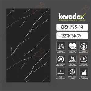 PVC MERMER PANEL KRX 26 S09 122CM-244CM PVC MERMER PANEL KRX 26 S09 122CM-244CM